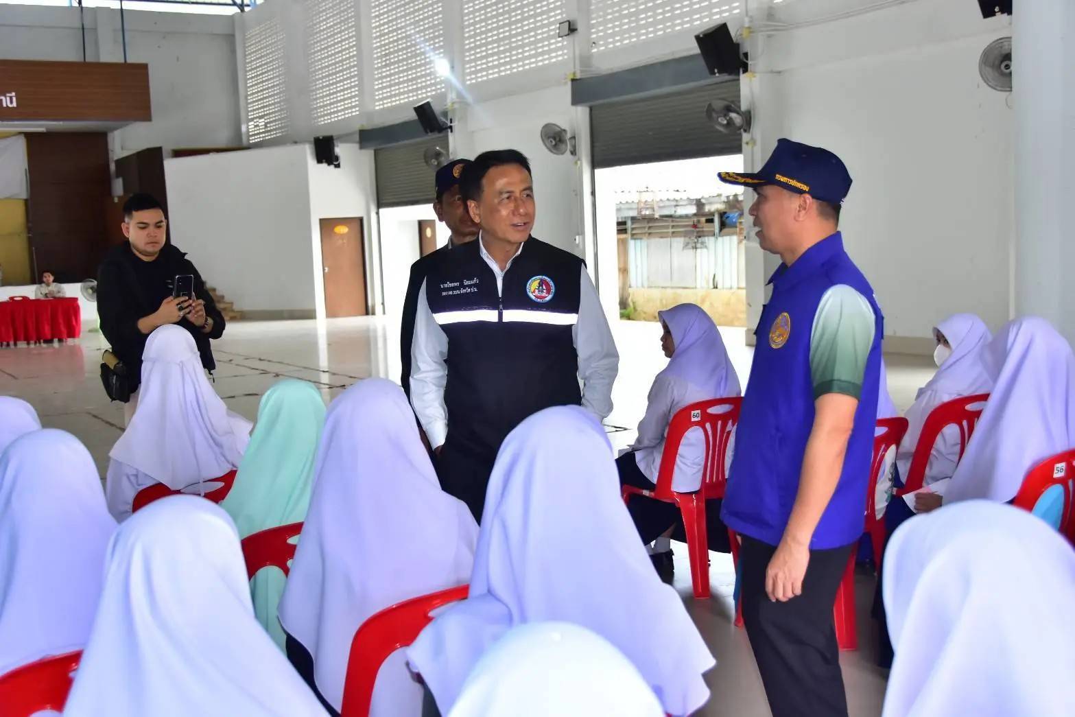 รองผู้ว่าฯ ปัตตานี ลงพื้นที่ให้กำลังใจเยาวชน สัมภาษณ์เข้าร่วมโครงการ &ldquo;สานใจไทย สู่ใจใต้&rdquo; รุ่นที่ 46