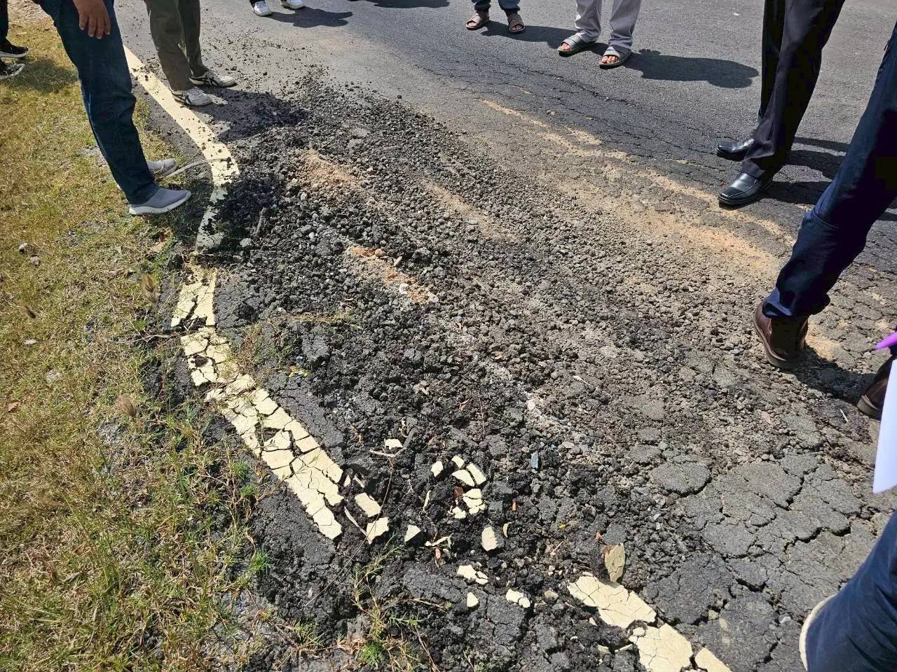 ป.ป.ช. ปัตตานี ร่วม สตง. ลงพื้นที่ตรวจถนนลาดยางงบกว่า 9.7 ล้านบาท หลังชาวบ้านร้องเรียนชำรุดเร็ว